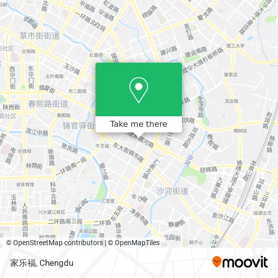 家乐福 map