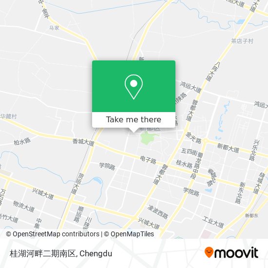 桂湖河畔二期南区 map