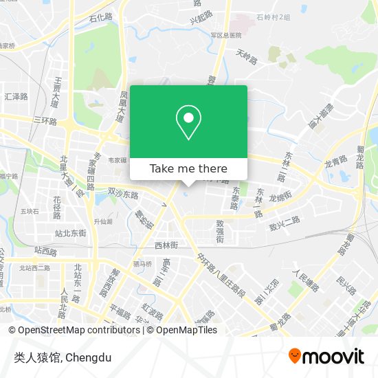 类人猿馆 map