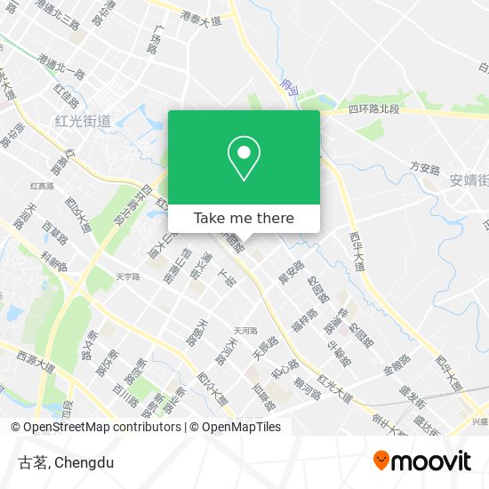 古茗 map