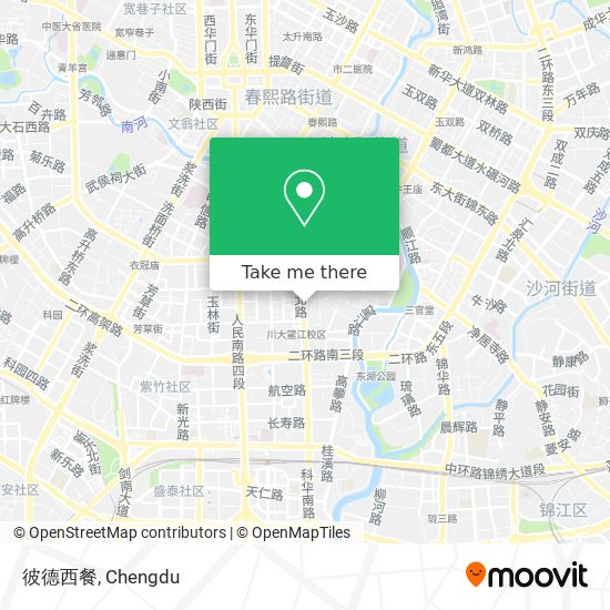 彼德西餐 map