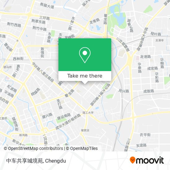 中车共享城境苑 map
