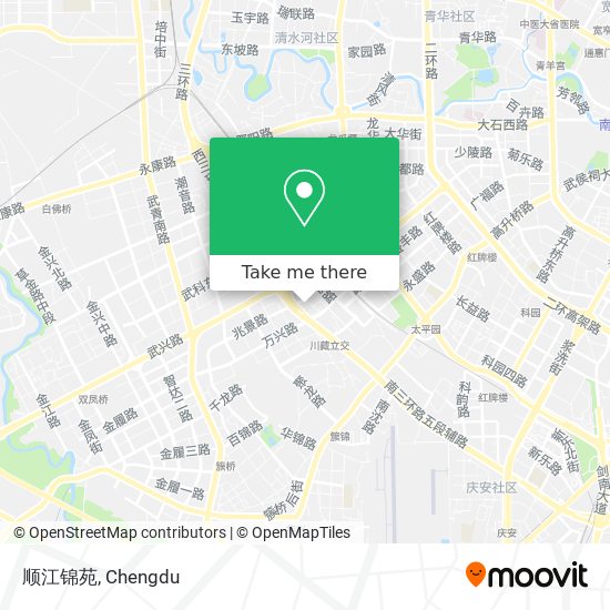 顺江锦苑 map
