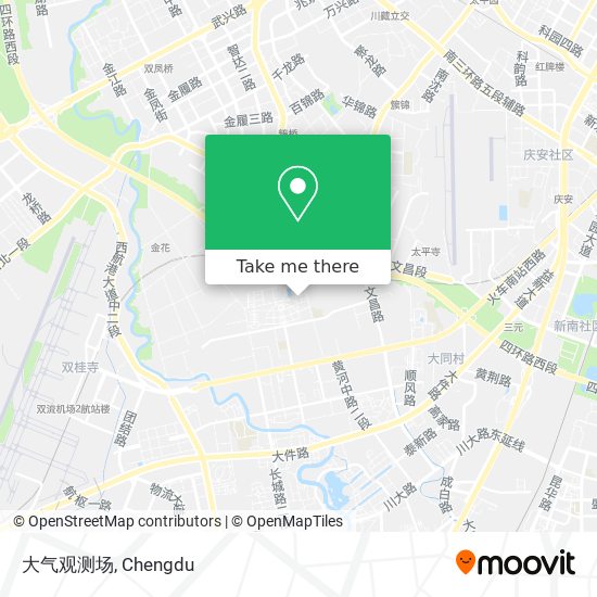 大气观测场 map