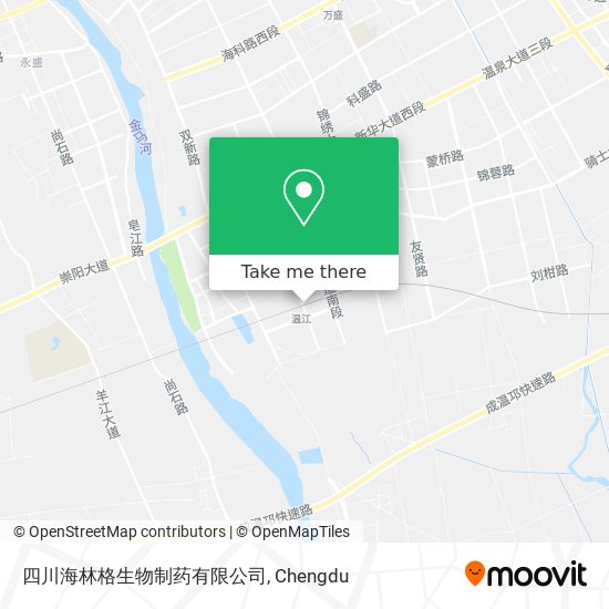 四川海林格生物制药有限公司 map
