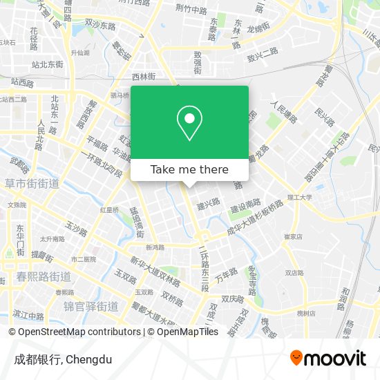 成都银行 map