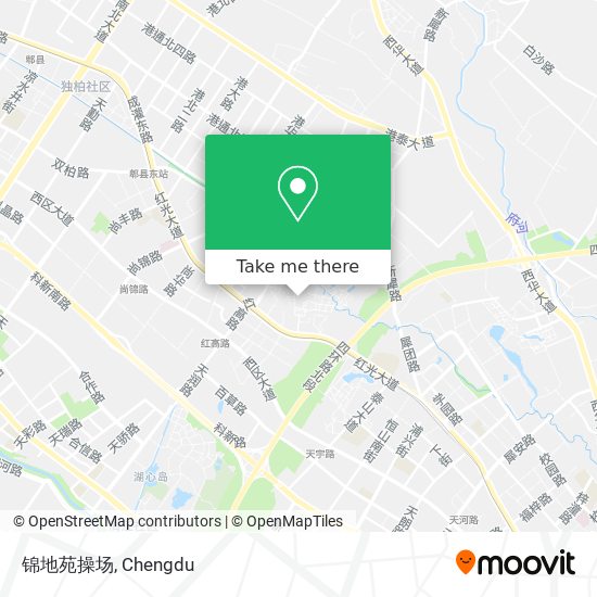 锦地苑操场 map