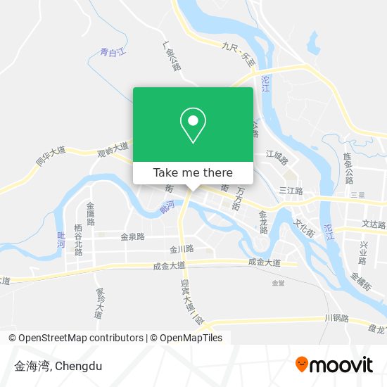 金海湾 map