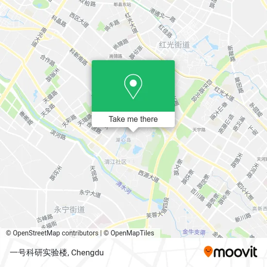 一号科研实验楼 map