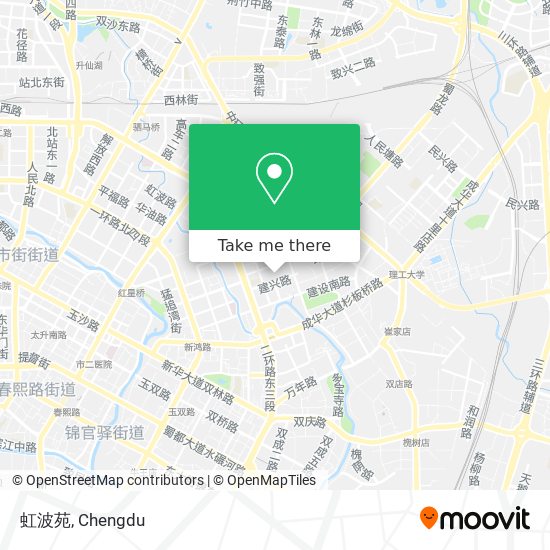 虹波苑 map