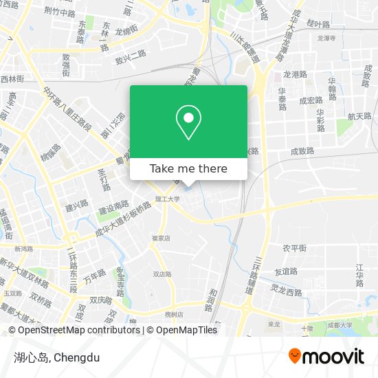 湖心岛 map