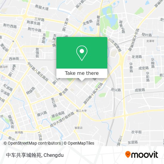 中车共享城翰苑 map