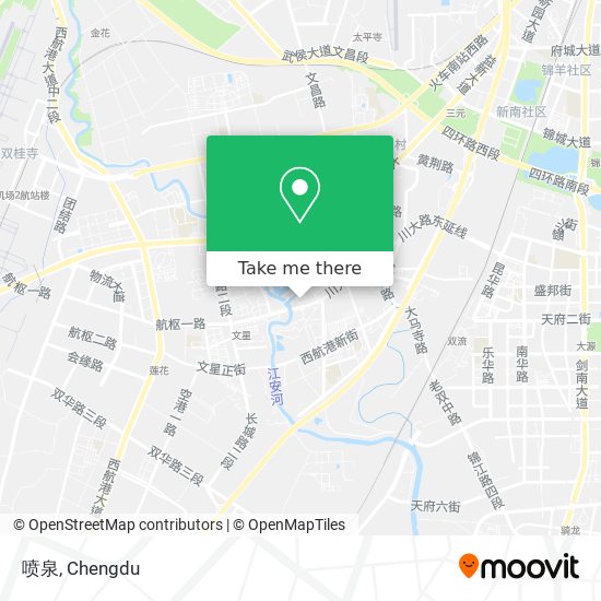 喷泉 map