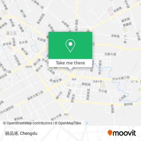 丽晶港 map