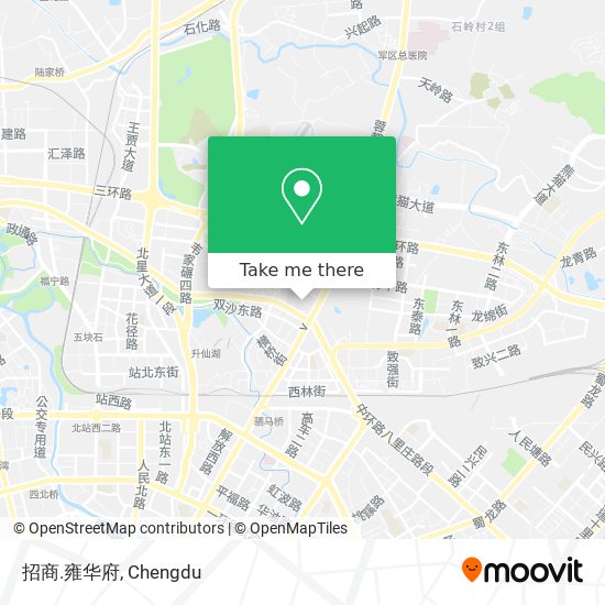 招商.雍华府 map