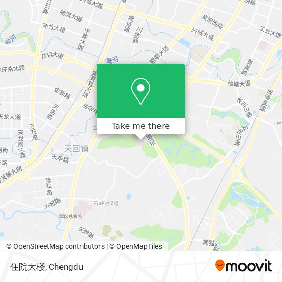 住院大楼 map