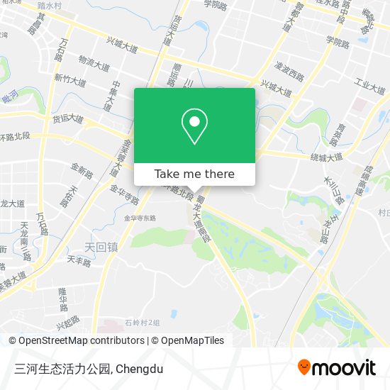 三河生态活力公园 map