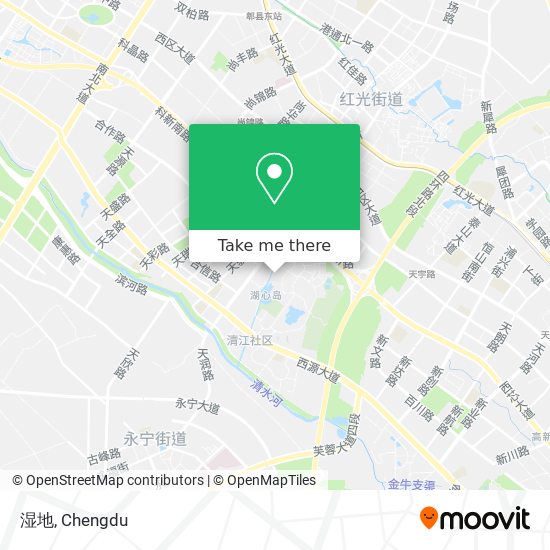 湿地 map