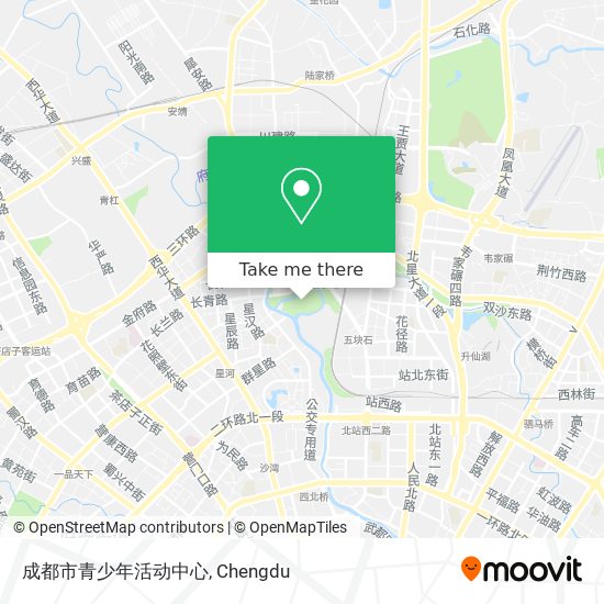 成都市青少年活动中心 map