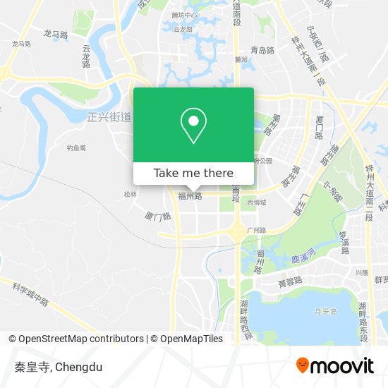 秦皇寺 map