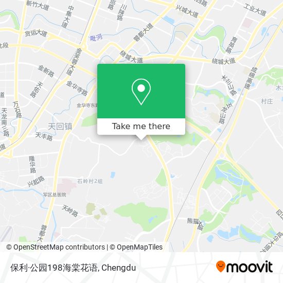保利·公园198海棠花语 map