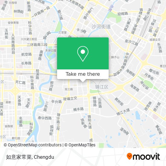 如意家常菜 map