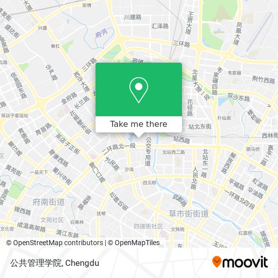 公共管理学院 map