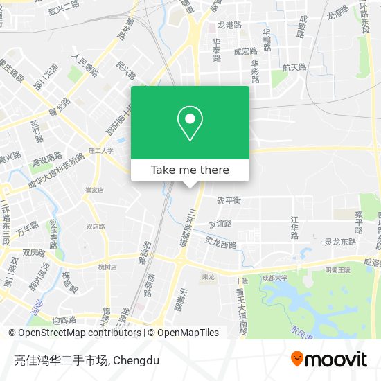亮佳鸿华二手市场 map