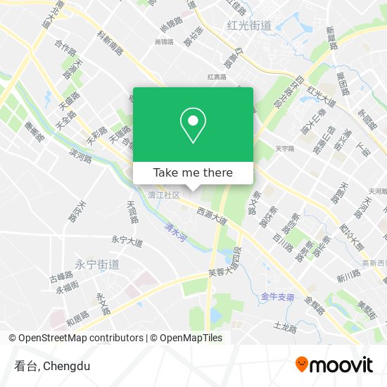 看台 map