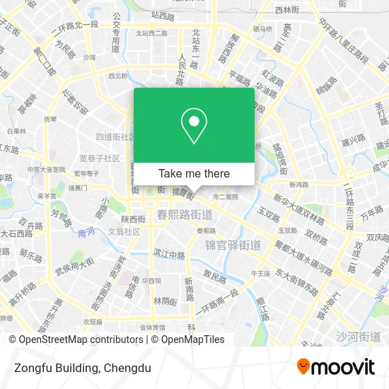 Zongfu Building map