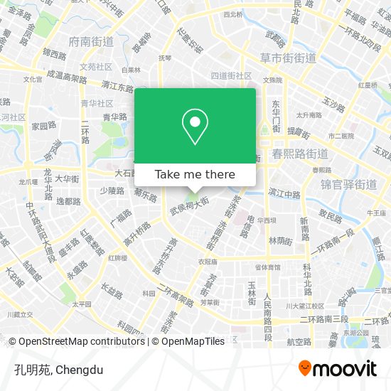 孔明苑 map
