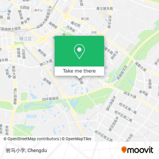 驸马小学 map