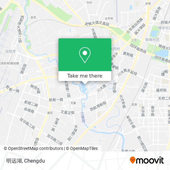明远湖 map
