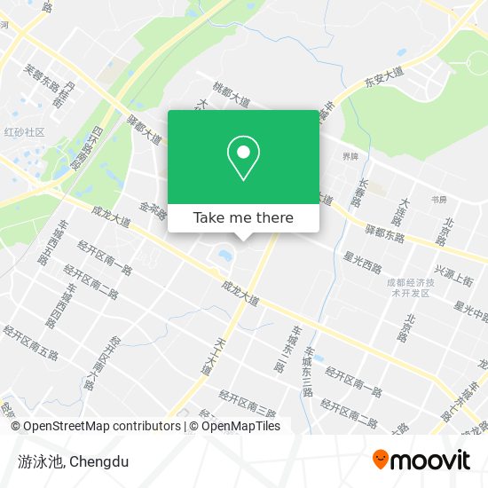 游泳池 map