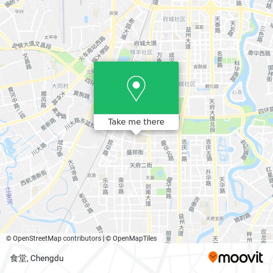 食堂 map