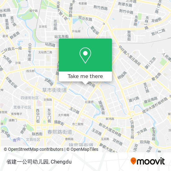 省建一公司幼儿园 map