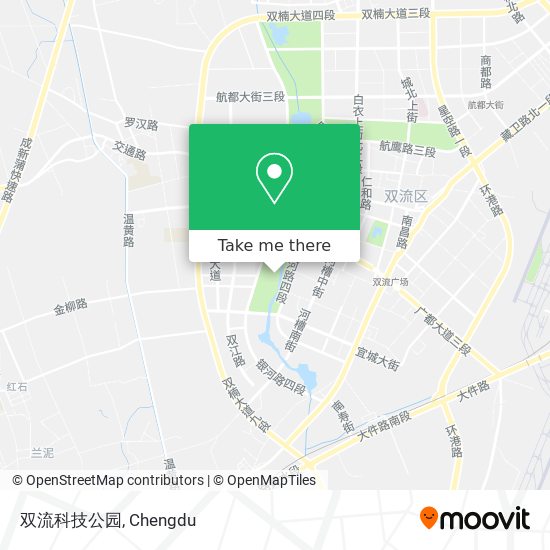双流科技公园 map