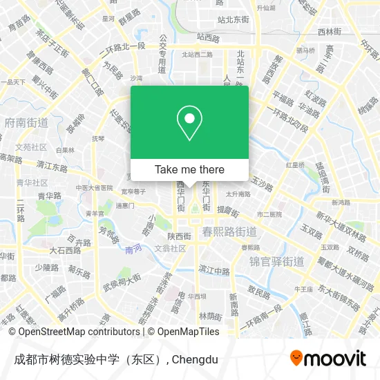 成都市树德实验中学（东区） map