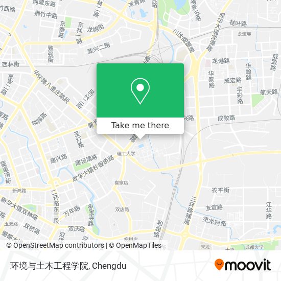环境与土木工程学院 map