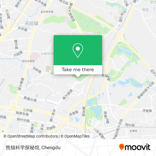 熊猫科学探秘馆 map
