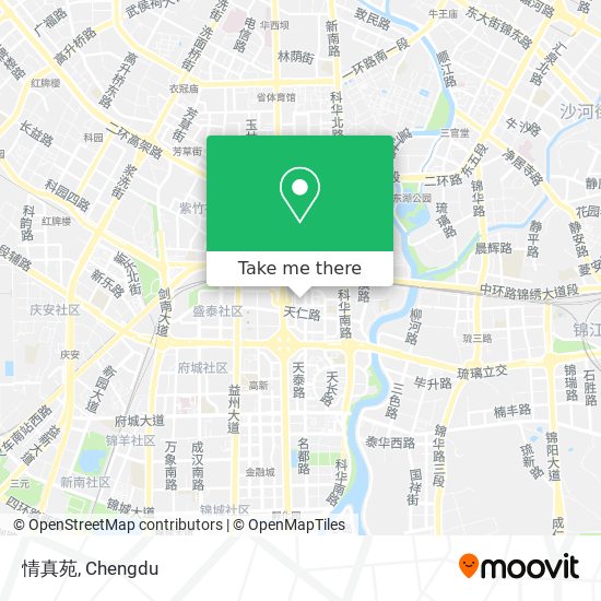 情真苑 map