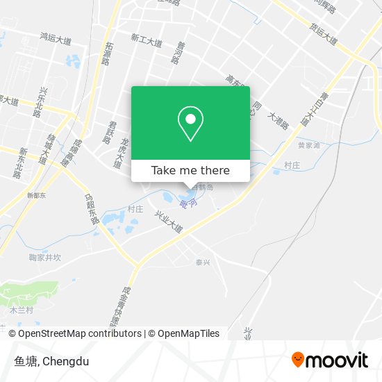 鱼塘 map