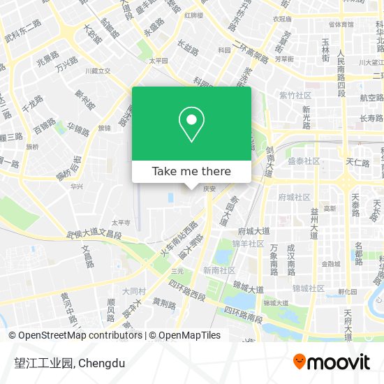 望江工业园 map