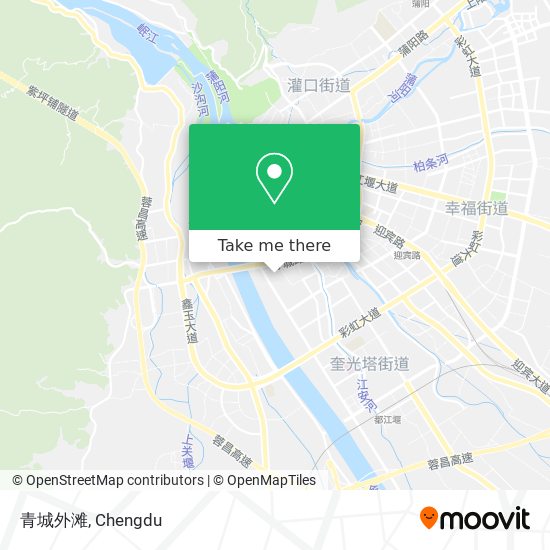 青城外滩 map