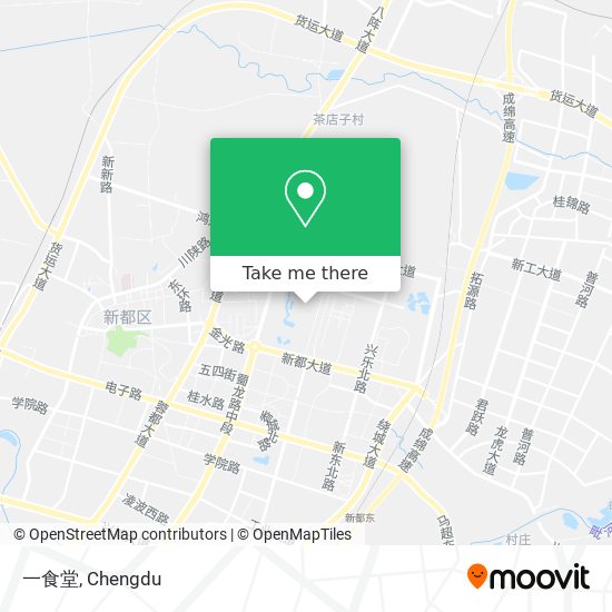 一食堂 map