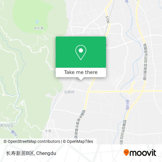 长寿新居B区 map