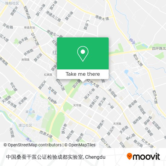 中国桑蚕干茧公证检验成都实验室 map