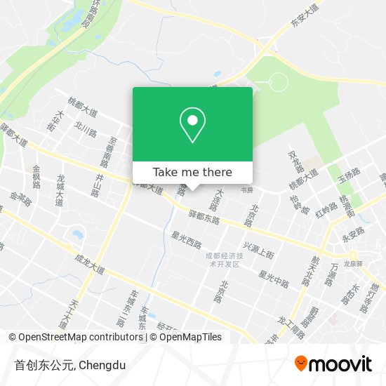 首创东公元 map