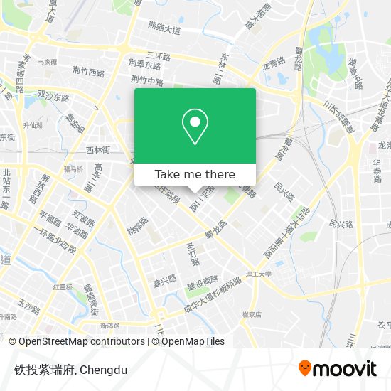 铁投紫瑞府 map
