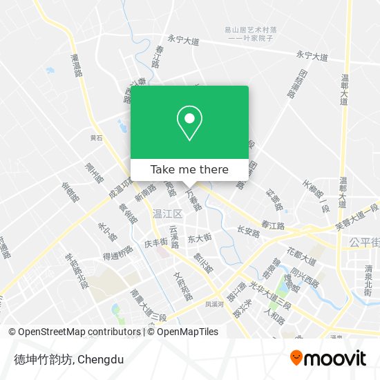 德坤竹韵坊 map